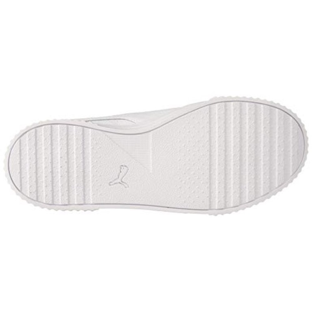 White Puma Carina Leather Women’s Sneakers - Picture 6 of 9